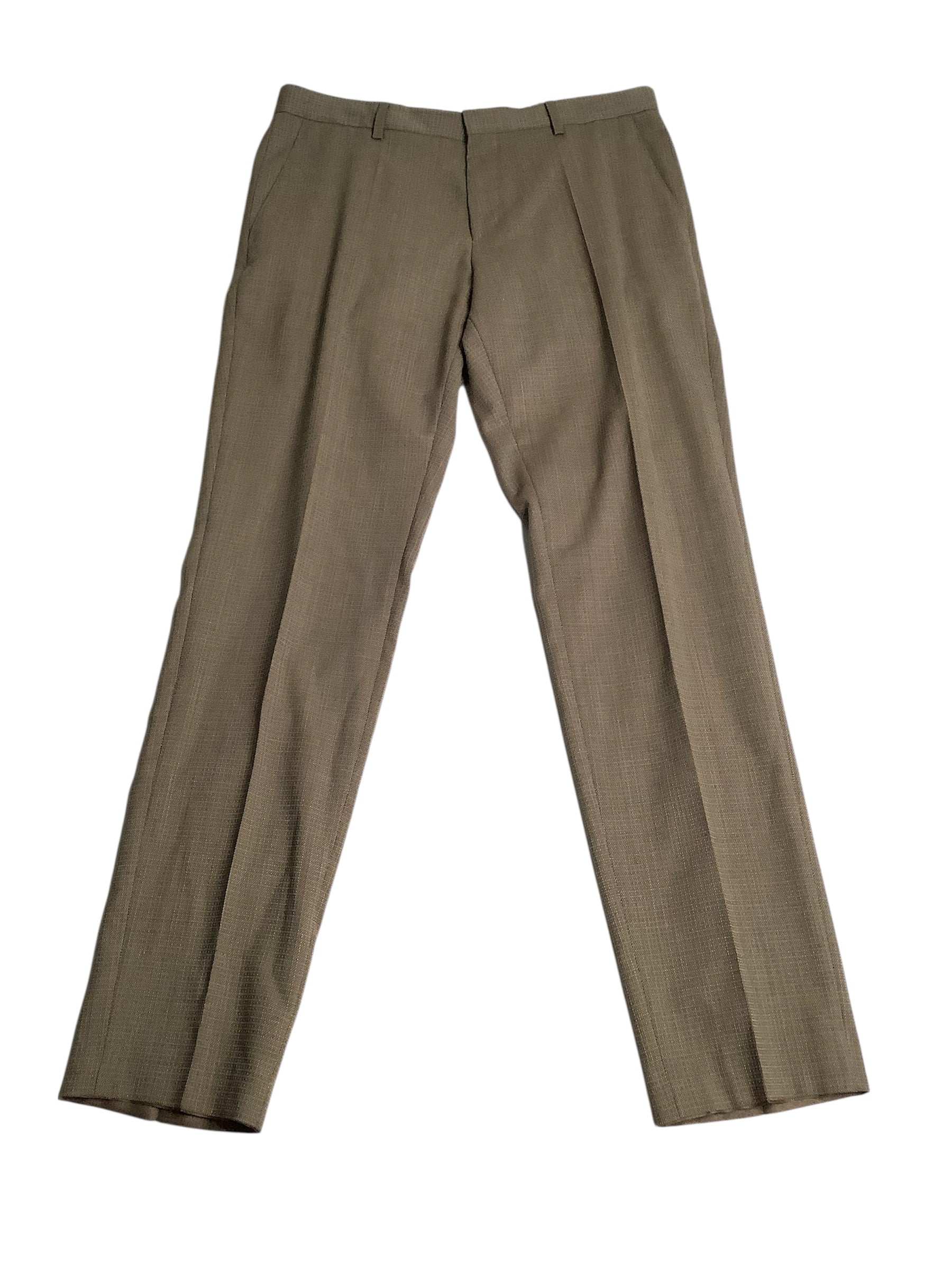 Hugo Boss Mens Slim fit Dress Pants 38 / 32 Brown