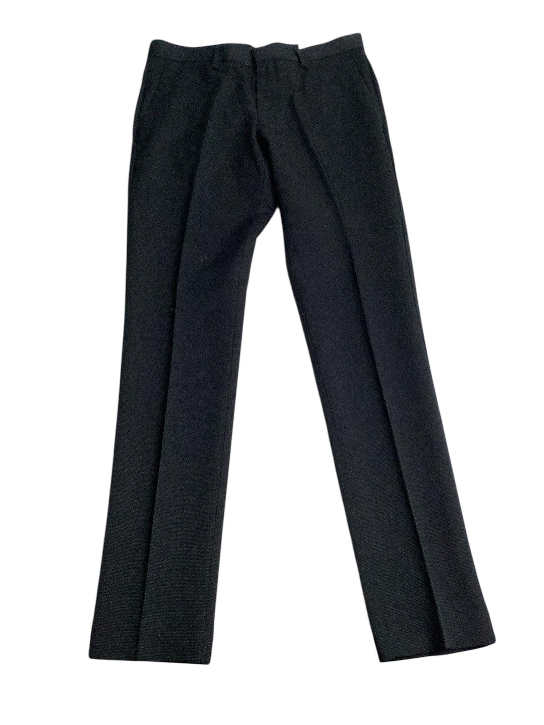Perry Ellis Mens Extra-Slim fit Dress Pants 30 / 32 Navy Blue