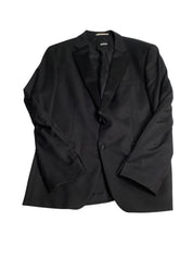Hugo Boss Mens Modern fit Suit Jacket Blazer 46 R Black Solid