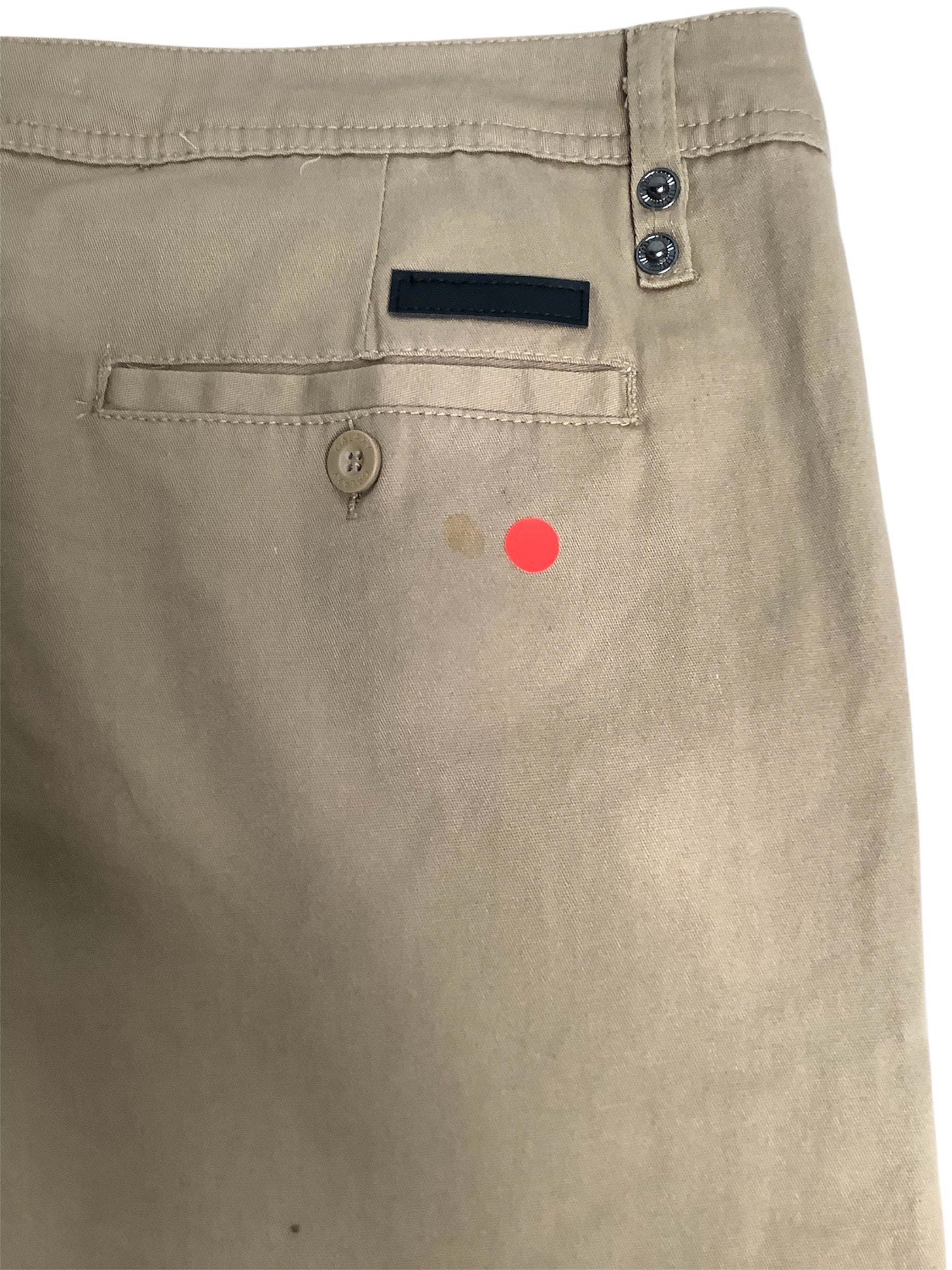 Galaxy Mens Classic fit Chinos Pants 36 / 32 Beige Solid