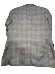 Ted Baker Mens Modern fit Suit Jacket Blazer 40 R Brown Plaid