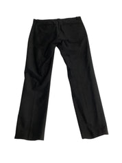 Calvin Klein Mens Slim fit Dress Pants 32 / 32 Black Solid