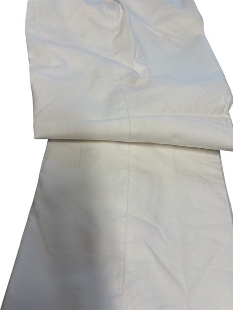 Tommy Hilfiger Mens Modern fit Dress Pants 33 / 32 White Solid Stretch