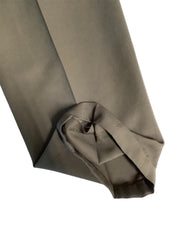 Calvin Klein Mens Classic fit Dress Pants 33 / 32 Brown Solid