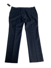 International Concepts Mens Classic fit Casual Pants 36 / 30 Navy Blue Check