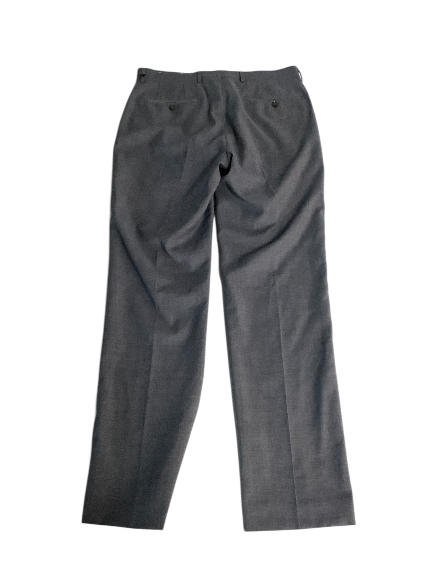 Calvin Klein Mens Slim fit Casual Pants 33 / 30 Charcoal Grey Solid