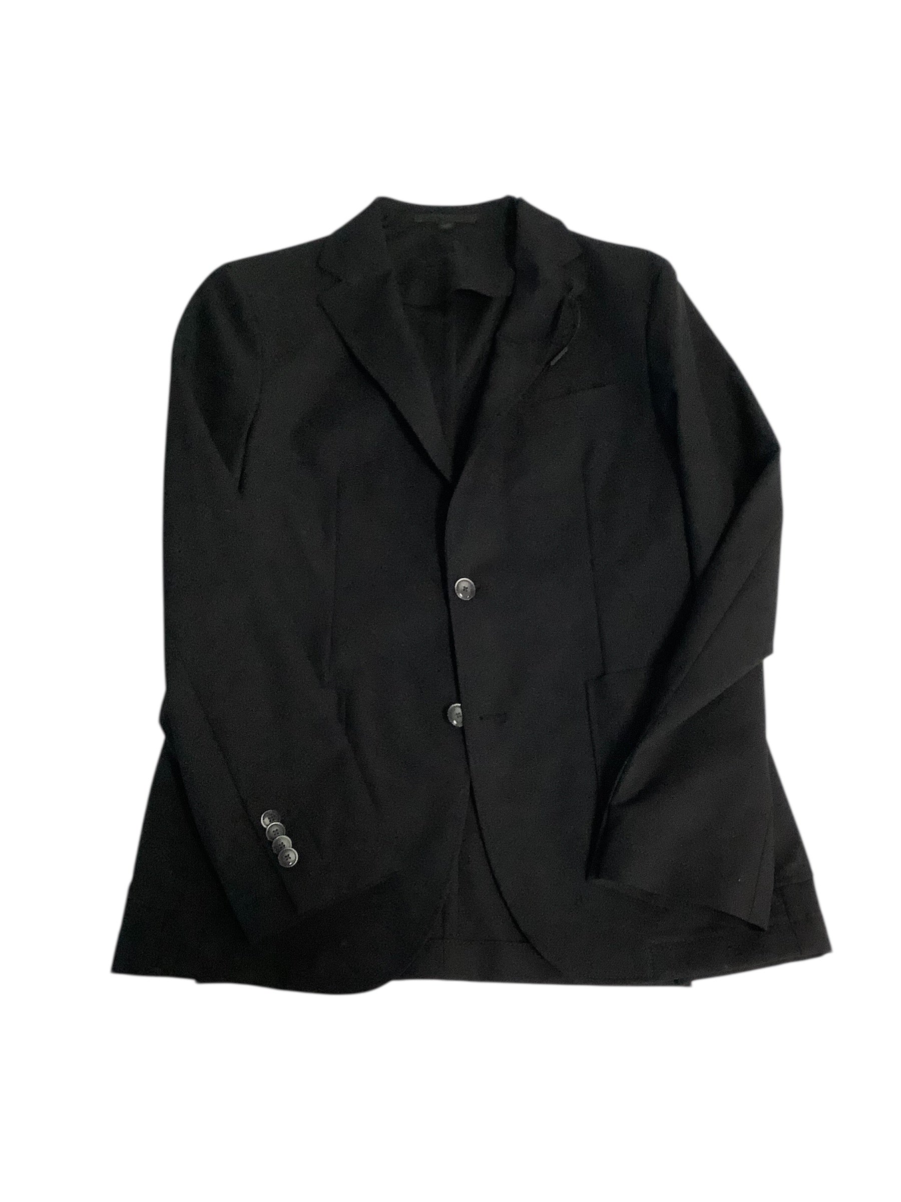 Hugo Boss Mens Slim fit Suit Jacket Blazer 40 R Black Solid