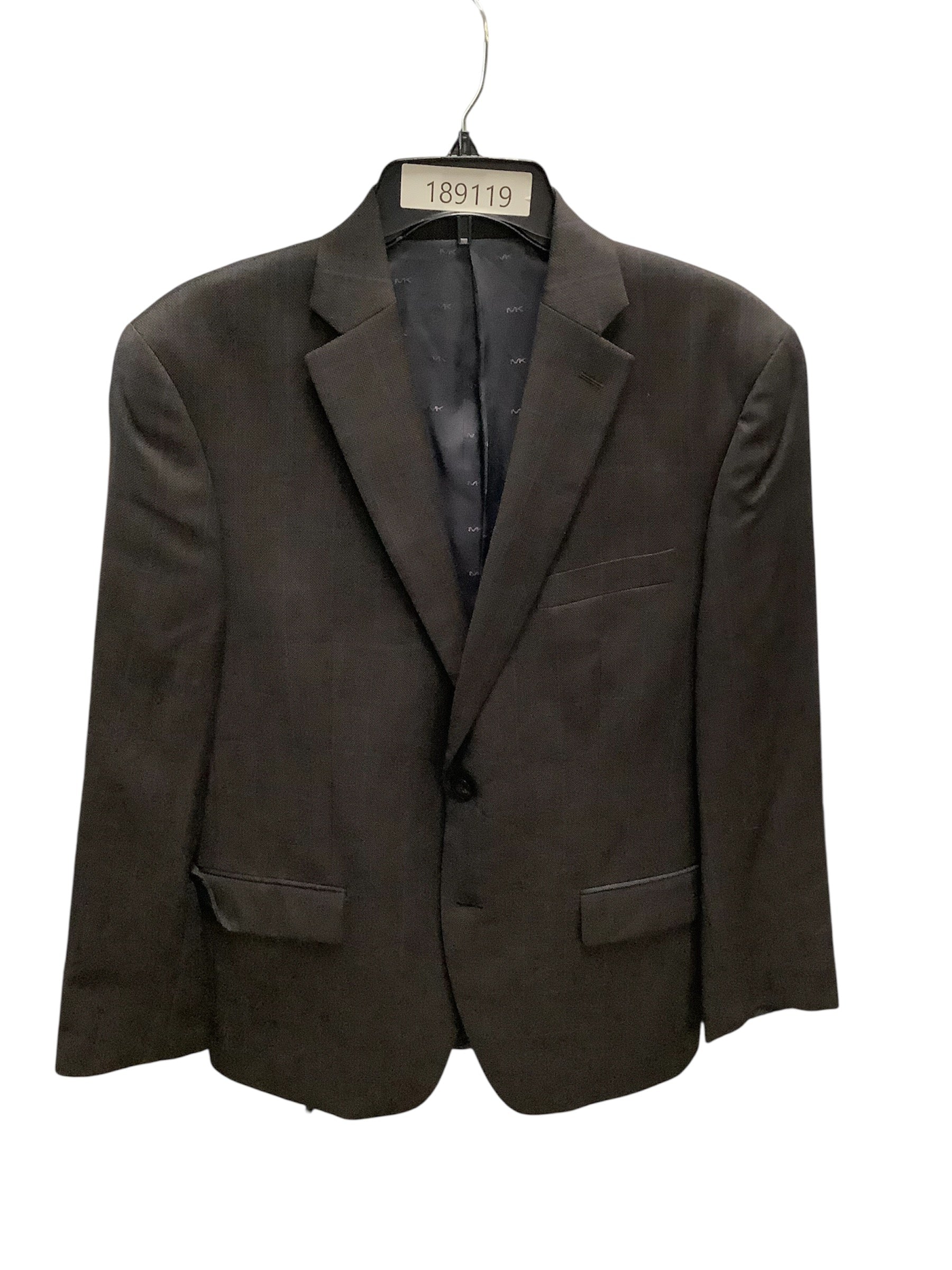 Michael Kors Mens Classic fit Sport Coat Blazer 40 R Brown Check