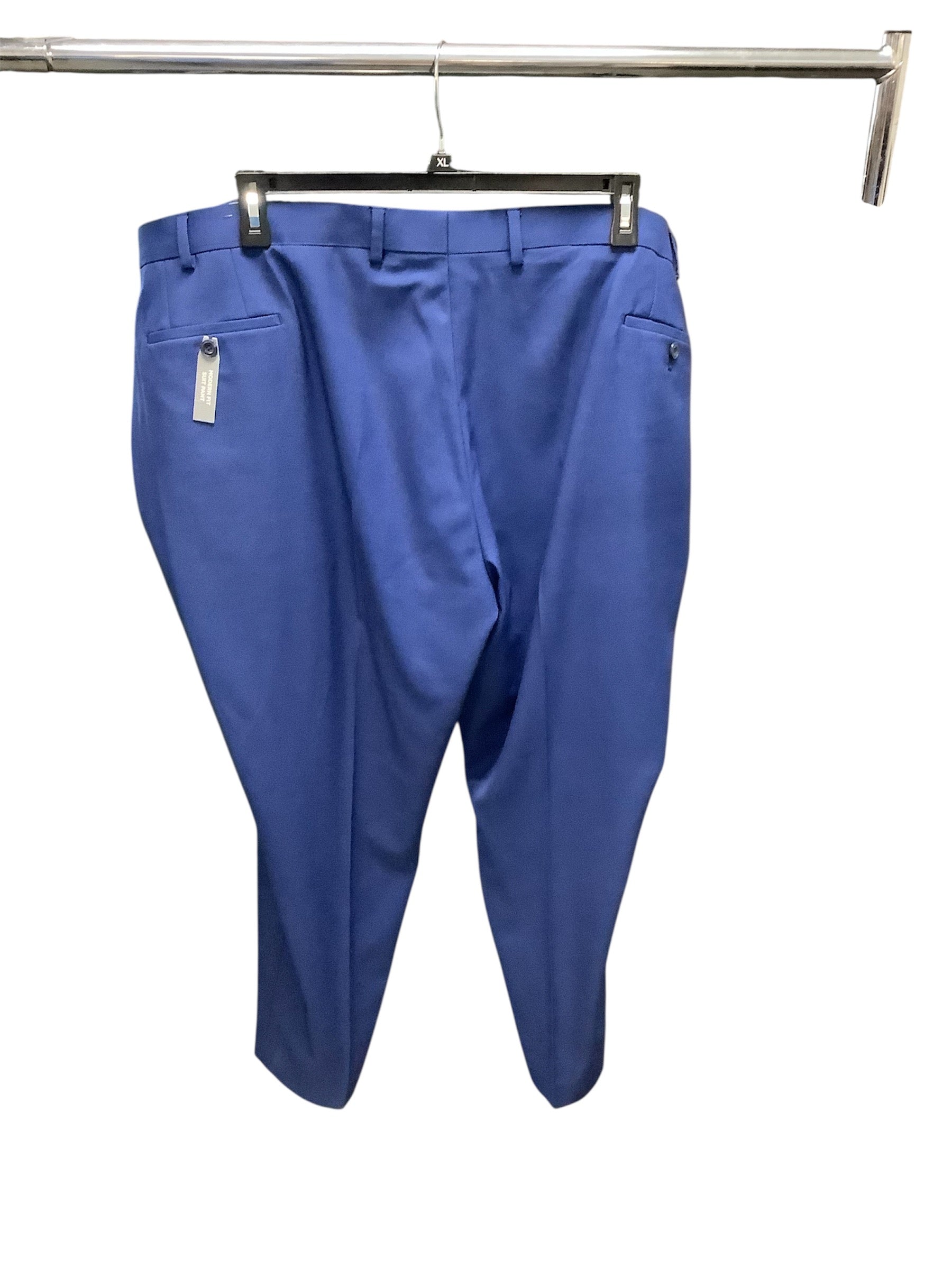 Michael Kors Mens Classic fit Dress Pants 52 / 30 Navy Blue