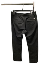 Docker's Mens Straight fit Casual Pants 30 / 32 Black Solid