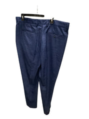 Perry Ellis Mens Modern fit Dress Pants 38 / 32 Blue Plaid