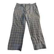 Tommy Hilfiger Mens Modern fit Dress Pants 38 / 27 Grey Plaid