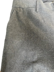 Tommy Hilfiger Mens Modern fit Dress Pants 33 / 30 Grey Plaid Stretch