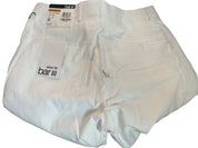 Bar Iii Mens Slim fit Dress Pants 29 / 30 White Solid Stretch