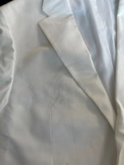 Tommy Hilfiger Mens Modern fit Cotton Suit Jacket Blazer 44 R White Stretch