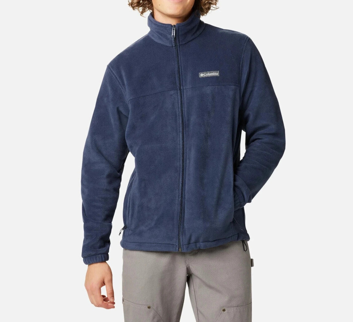 Columbia Men's Steens Mountain 2.0 Full Zip Fleece Jacket Blue Size Small