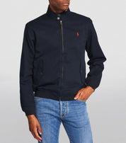 Polo Ralph Lauren Men's City Full Zip Cotton Jacket XXL 2XL Navy Blue