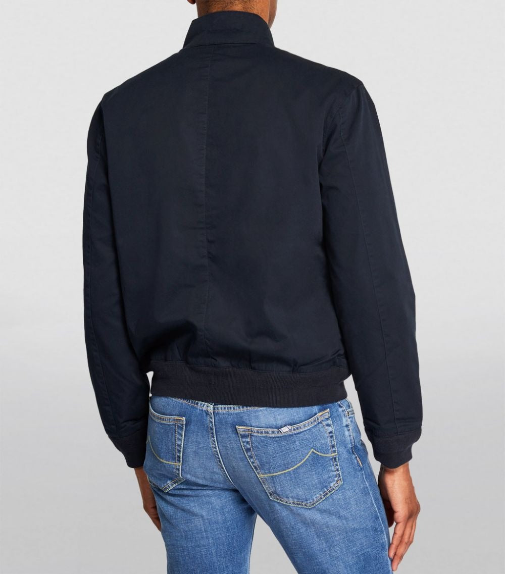 Polo Ralph Lauren Men's City Full Zip Cotton Jacket XXL 2XL Navy Blue