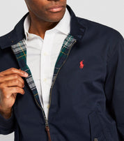 Polo Ralph Lauren Men's City Full Zip Cotton Jacket XXL 2XL Navy Blue