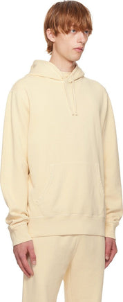 Polo Ralph Lauren Mens Off-White Vegetable-Dyed Hoodie Sweatshirt XL