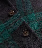 Polo Ralph Lauren RL67 Trim Fit Plaid Tweed Wool Blazer 44R Blackwatch Green