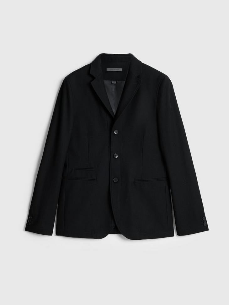 John Varvatos Mens Colden Jacket Sport Coat EU 52R Us 42R Black