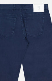 PT TORINO Mens Straight Leg Jeans Size 38 Navy Blue Stretch Fabric
