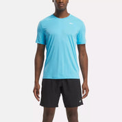 Reebok Mens Regular fit Short Sleeve T-Shirt Small Blue Solid