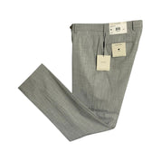 Calvin Klein Mens Slim fit Dress Pants 34 / 30 Light Gray Solid