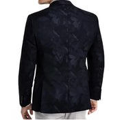 Bar III Mens Slim fit Evening Jacket Blazer 38 R Black Floral