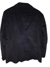 Nautica Mens Modern fit  Cotton Corduroy Sport Coat Blazer 36 S Black Stretch