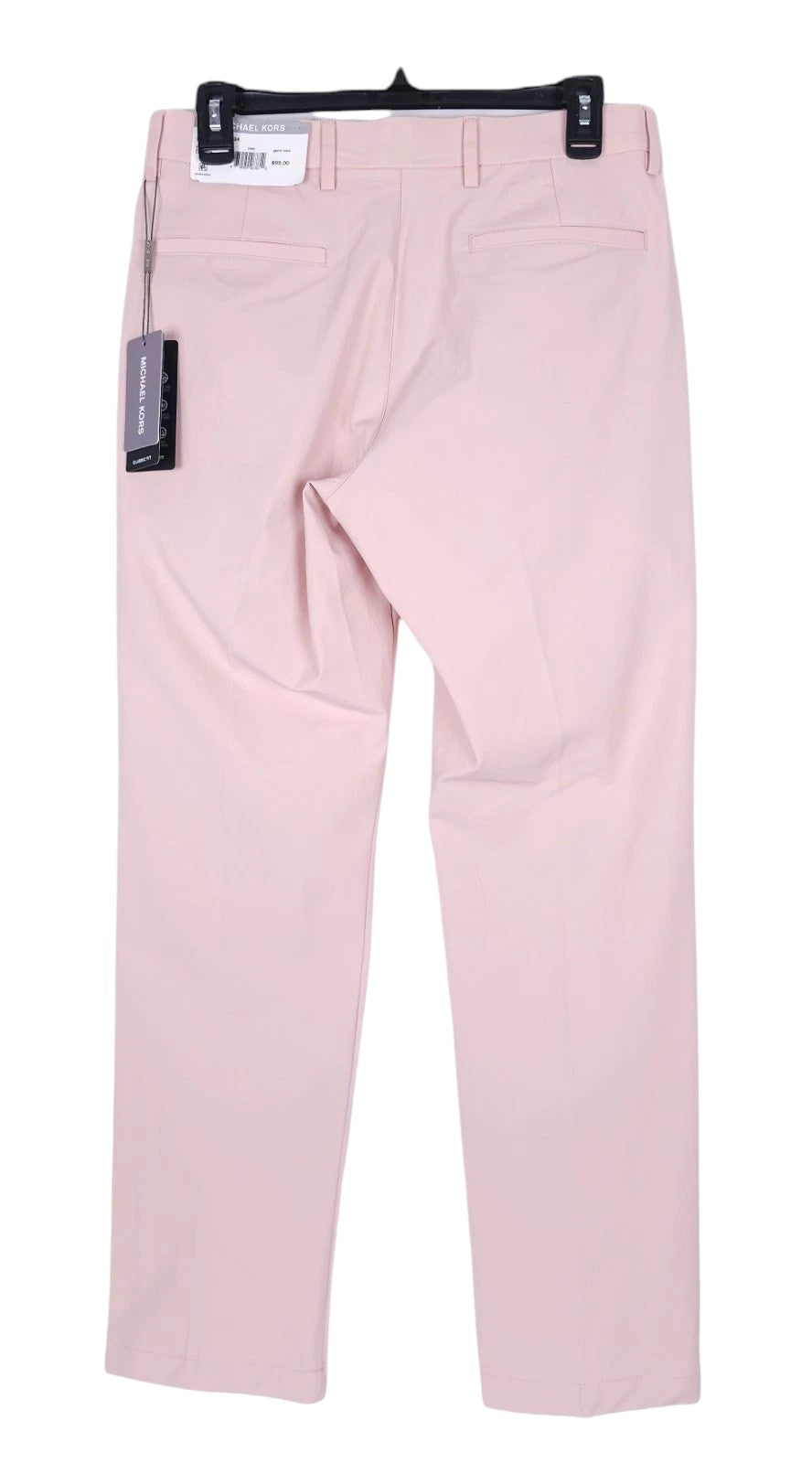 Michael Kors Mens Classic fit Cotton Dress Pants 34 / 34 Pink Solid