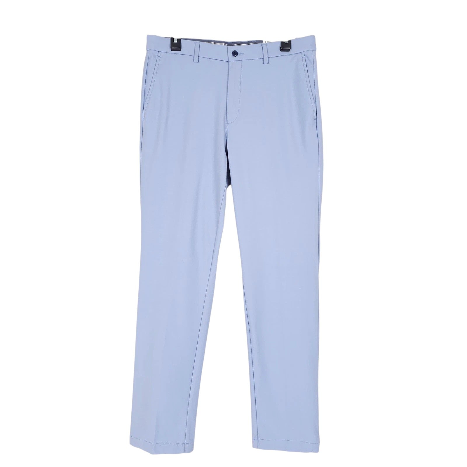 Michael Kors Mens Classic fit Cotton Dress Pants 50 / 32 Light Blue Solid