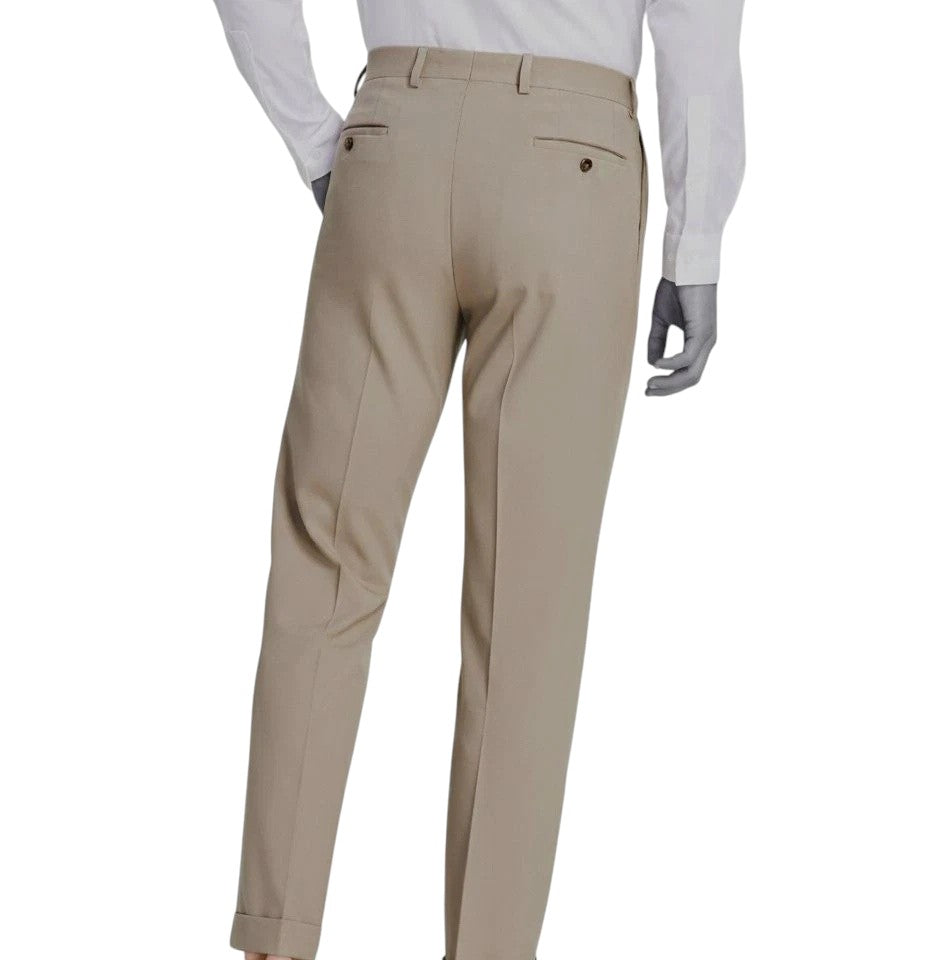 Michael Kors Mens Classic fit Dress Pants 32 / 34 Beige Solid