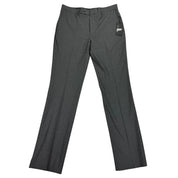 Dkny Mens Modern fit 2 Piece Suit 52 R / 47 Waist Charcoal Gray Solid
