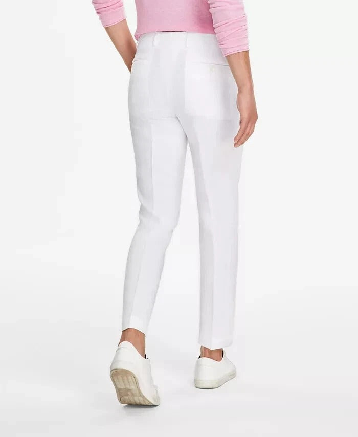 Tommy Hilfiger Mens Modern fit Dress Pants 36 / 30 White Solid