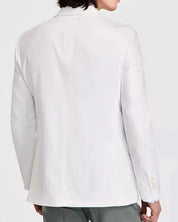 Tommy Hilfiger Mens Modern fit Sport Coat Blazer 42 L White Solid