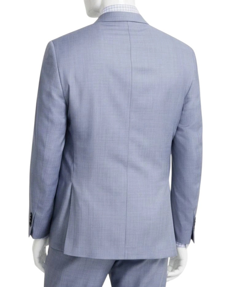Michael Kors Mens Classic fit Wool Suit Jacket Blazer 42 S Light Blue Solid