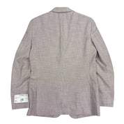 Calvin Klein Mens Slim fit Sport Coat Blazer 36 S Pink Solid Stretch