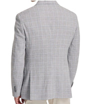 Tommy Hilfiger Mens Modern fit Sport Coat Blazer 36 S Light Grey Plaid