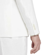 Bar Iii Mens Slim fit Summer Linen Suit Jacket Blazer 40 R White Sport Coat