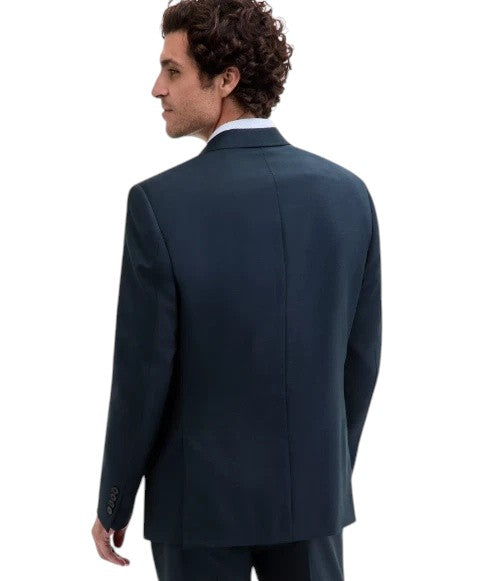 Calvin Klein Mens Slim fit Wool Suit Jacket Blazer 46 R Green Solid