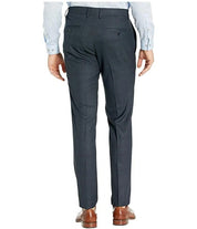Kenneth Cole Mens Slim fit Dress Pants 32 / 32 Dark Grey Check