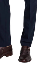 Calvin Klein Mens Skinny fit Dress Pants 36 / 32 Navy Blue Solid