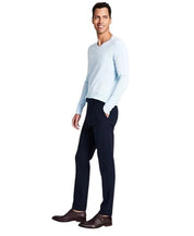 Calvin Klein Mens Skinny fit Dress Pants 36 / 32 Navy Blue Solid