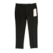 Calvin Klein Mens Slim fit Dress Pants 36 / 30 Black Solid