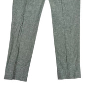 Bar Iii Mens Slim fit Linen Dress Pants 31 / 32 Sage Green Solid