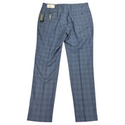 Michael Kors Mens Classic fit Wool Dress Pants 40 / 34 Blue Plaid