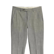 Calvin Klein Mens Slim fit Dress Pants 38 / 32 Light Grey Solid