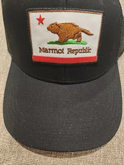 Marmot Mens Retro Trucker Hat Black OS Unisex